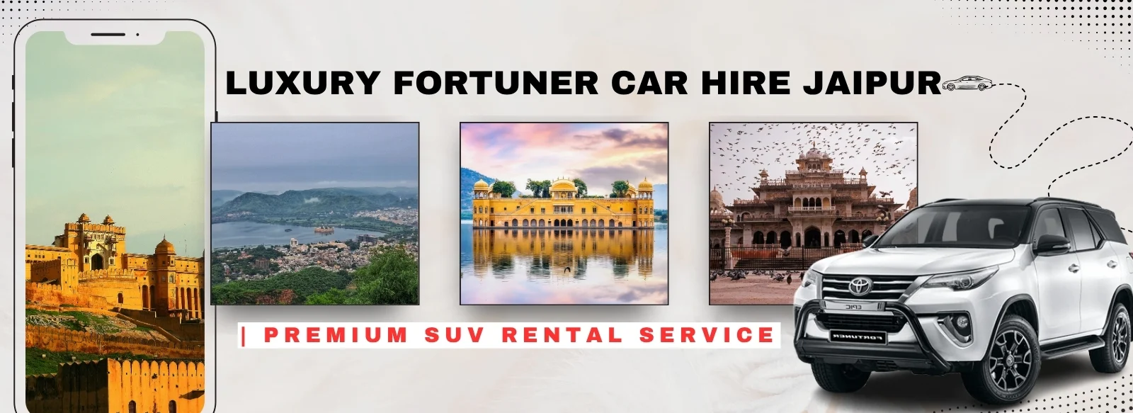 Fortuner Car Hire Jaipur